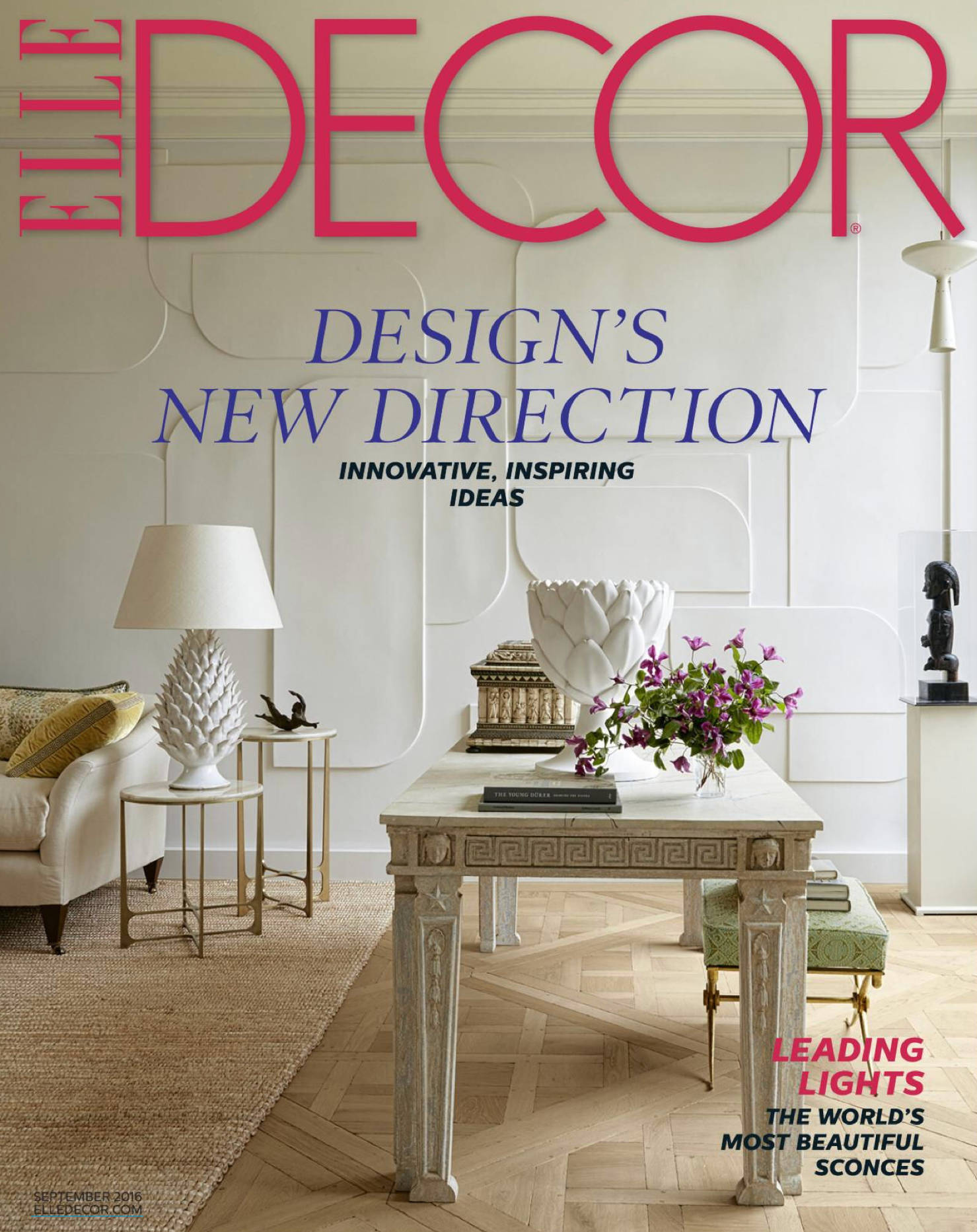 Wastebaskets Featured in Elle Decor September 2016